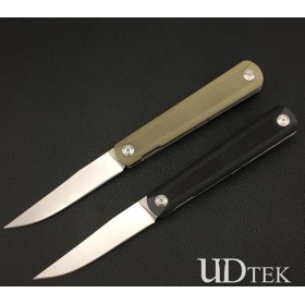 Gentleman folding knife 9Cr18 blade ball systeem no logo hunting knife UD19041 